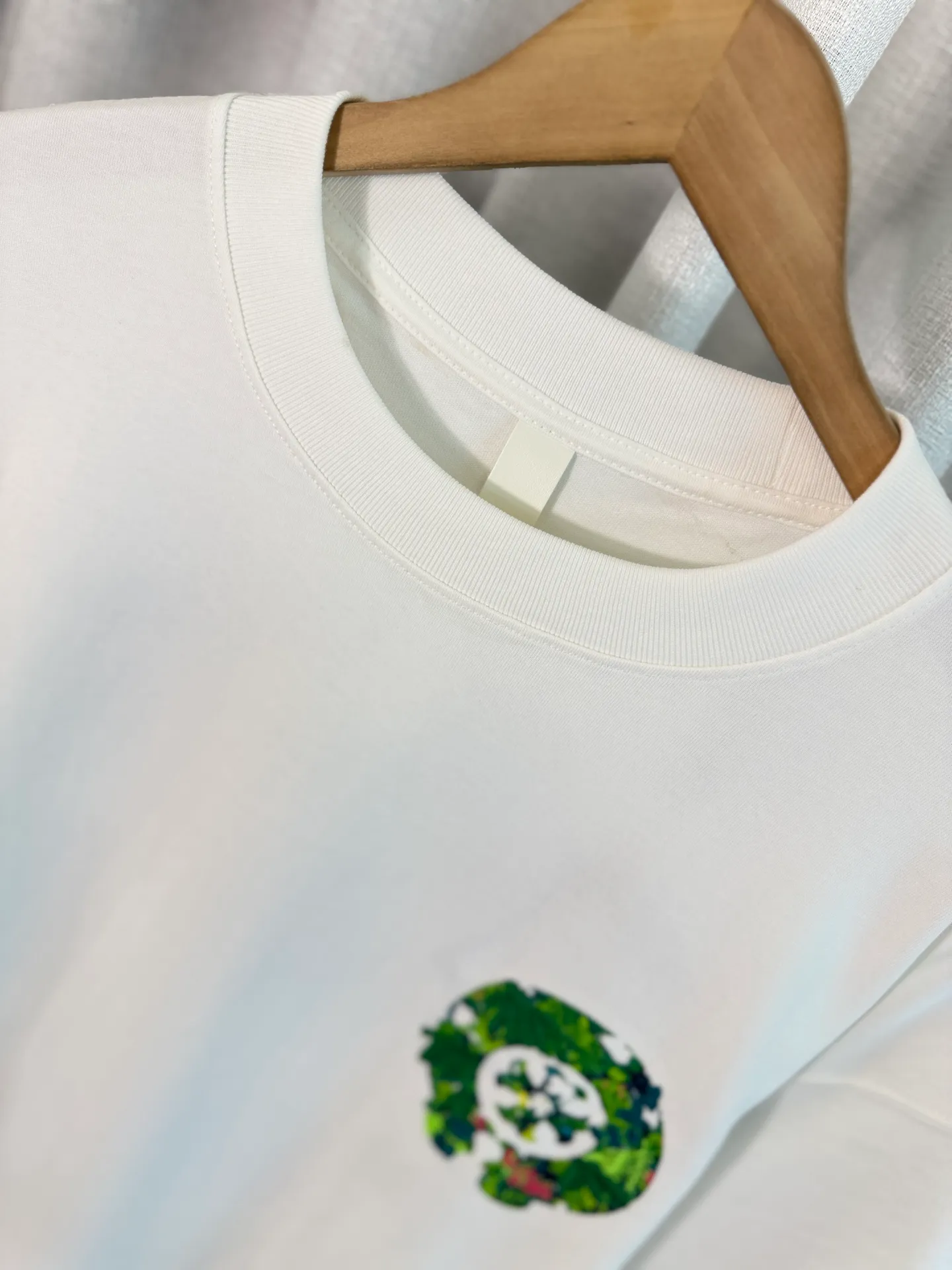 P210 ch high version Chrome Hearts 2025 spring and summer new horseshoe cross print washed appliqué short-sleeved T-shirt, fabric: 26 double yarns, 320 grams weight, electronic 3D printing, compass embroidery Printing process: compass embroidery Color: black white Size: S M L XL Style number: 5169